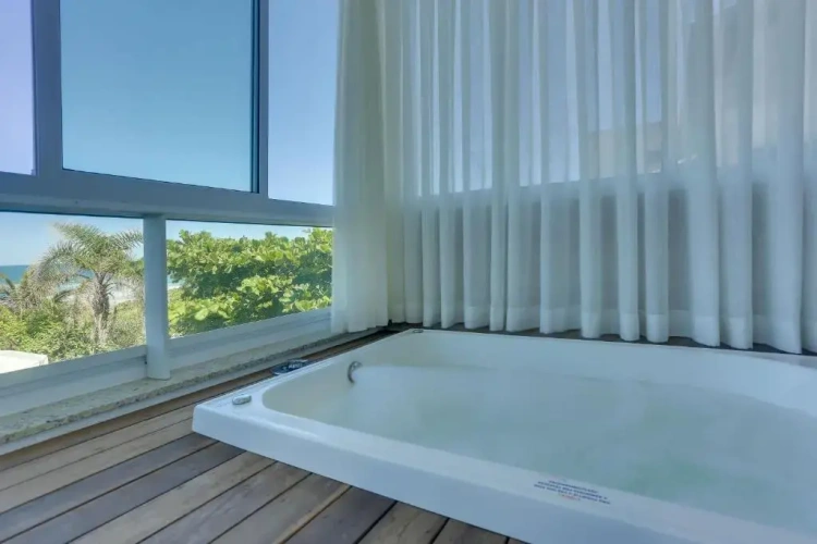 Deluxe Double room with balcony and with sea view