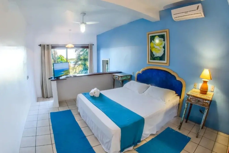 Standard Double room with balcony and with sea view