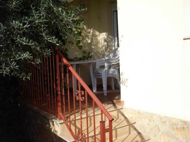 Outside