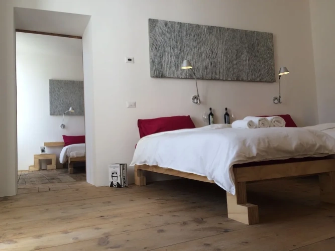 2 Bedrooms Family Suite with balcony and with mountain view