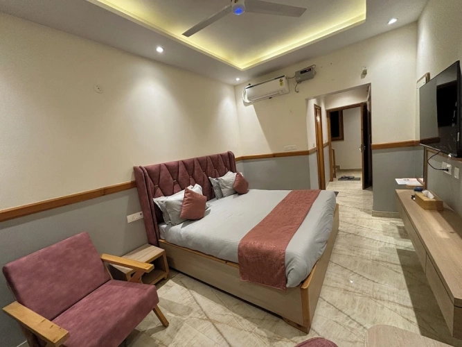 Luxury Double room with park view