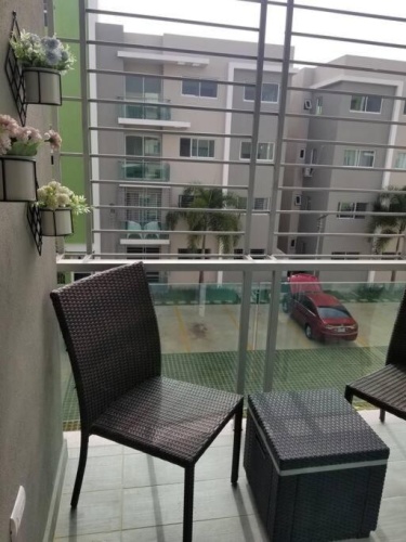 Outside