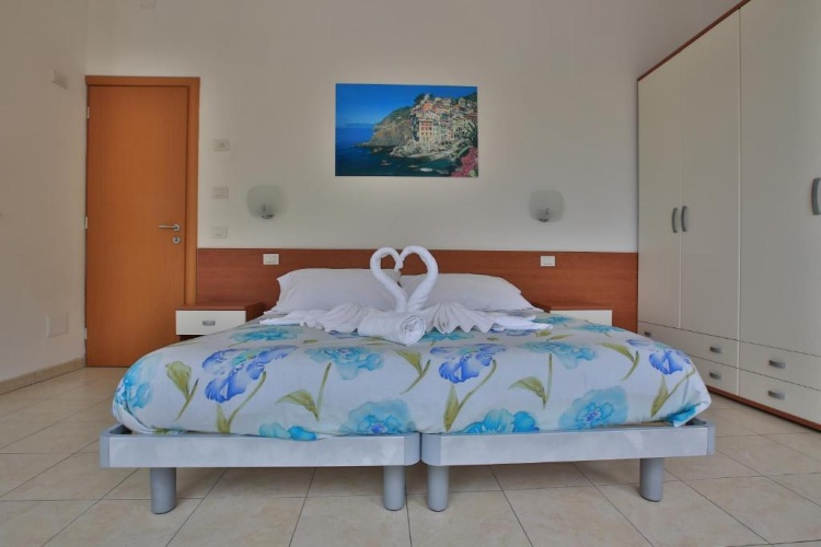 Standard Quadruple room with sea view