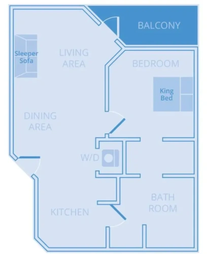 Presidential Suite with balcony