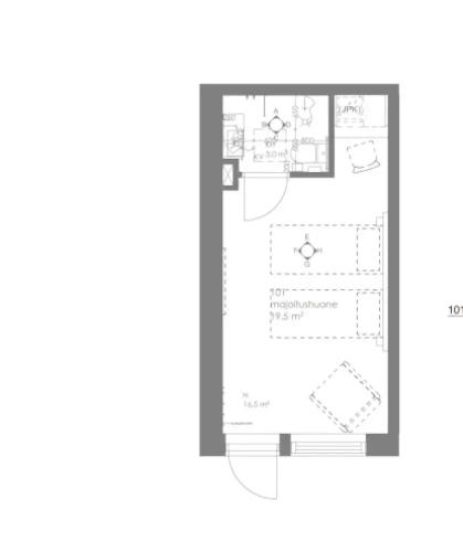 Standard Triple room
