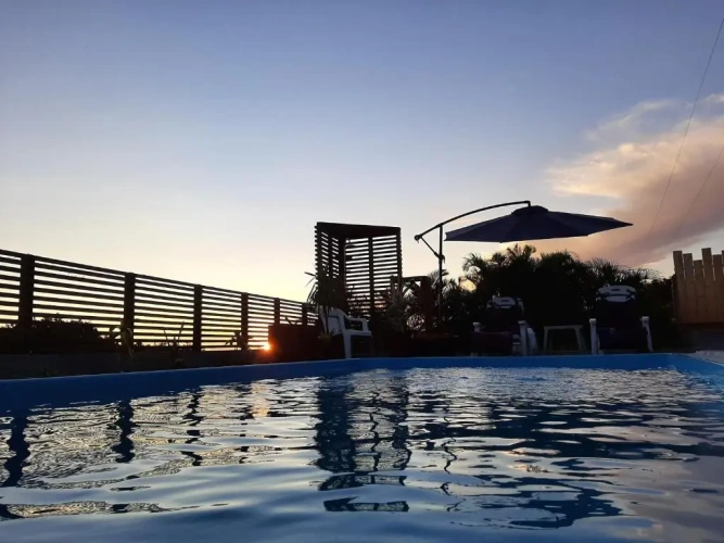 Standard Double room with pool view
