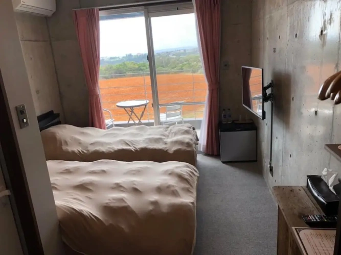 Standard Double room with partial ocean view