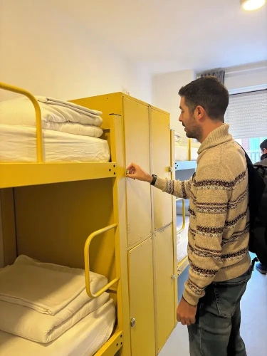 Bed in Dorm