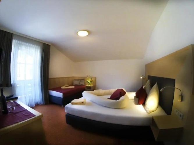 Standard Double room with balcony and with view
