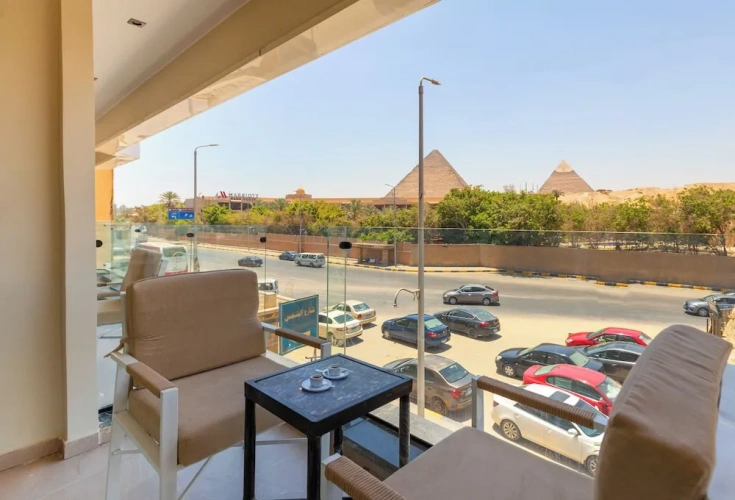 Deluxe Double room with balcony and with mountain view