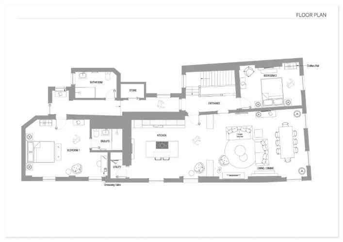 2 Bedrooms Apartment
