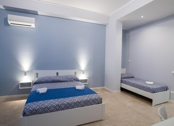 Deluxe Triple room with garden view