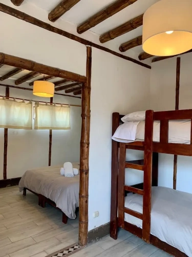Standard Quadruple room with garden view