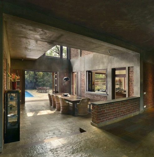Cottage with balcony