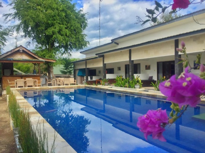 Standard Double room with pool view