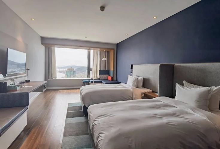 Standard Twin room with ocean view