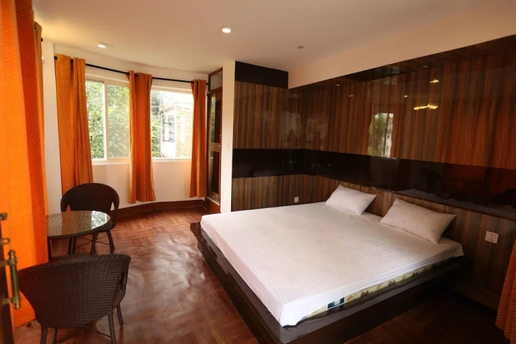 Deluxe Double Studio with balcony and with garden view