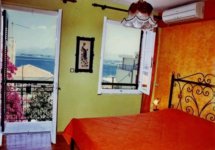 Double room with balcony and with sea view
