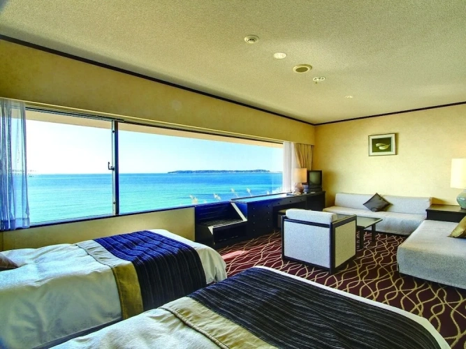 Standard Twin room with ocean view