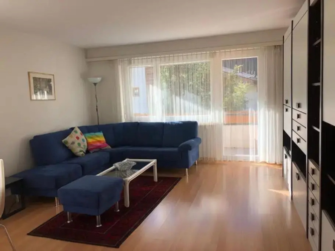 Near ski slopes 2 bedrooms apartment with balcony