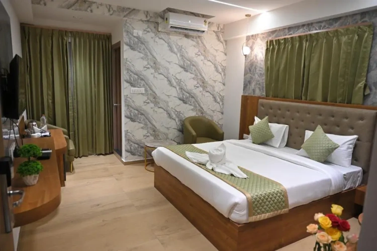 Deluxe Double room with balcony