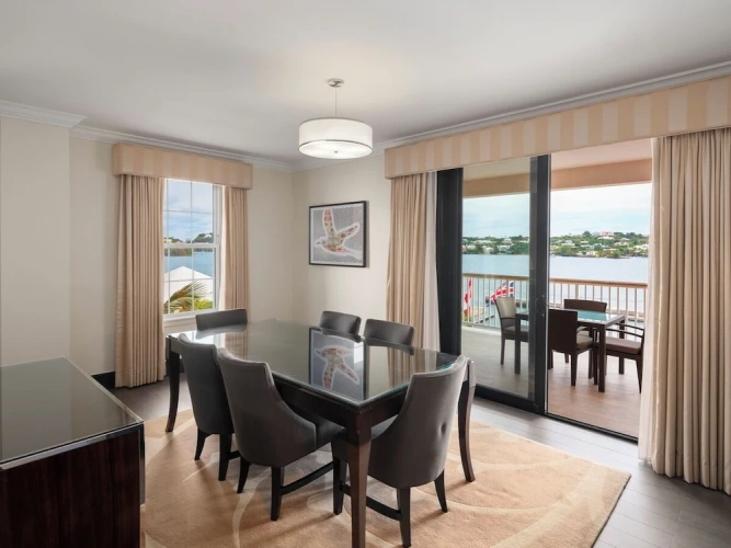 Double Suite with balcony and with harbour view