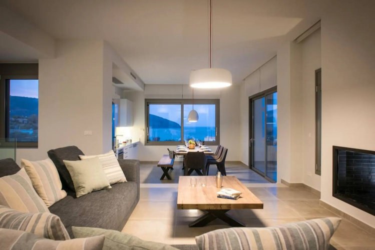 Modern design 3 bedroom villa next to the sandy beach