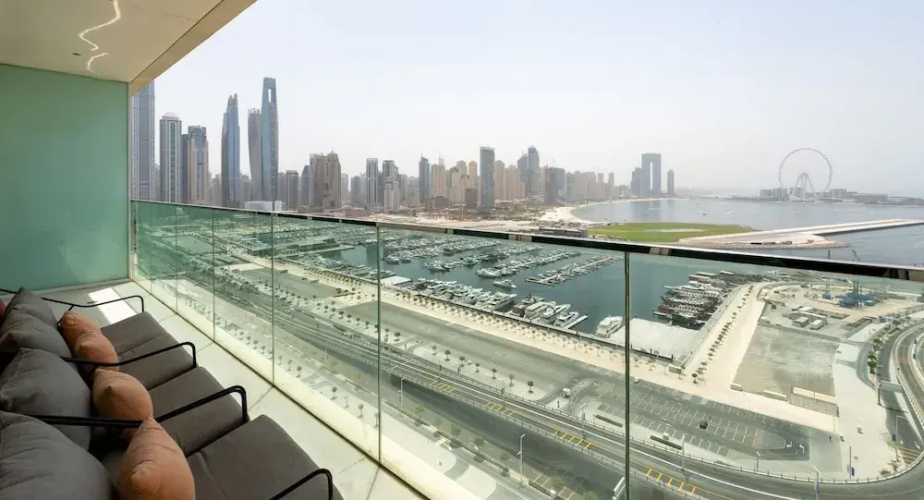 Elegant 2BR Emaar Beachfront Retreat