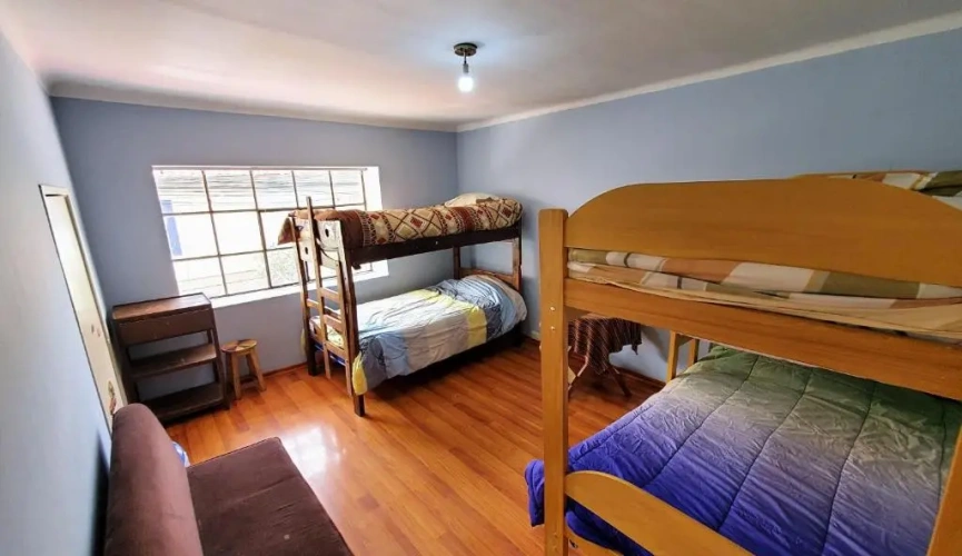 Bed in Dorm with view