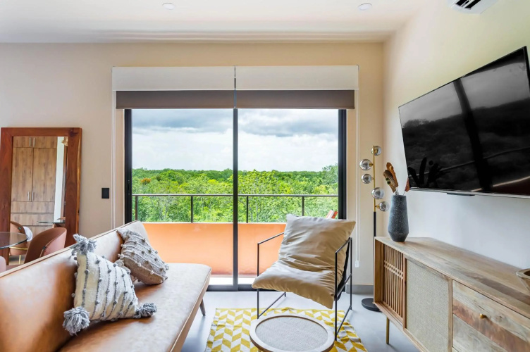Penthouse Studio with Gym, Swimming-pool, Outdoor BBQ, Aldea Savia