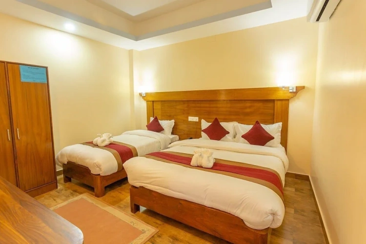 Deluxe Family room with balcony