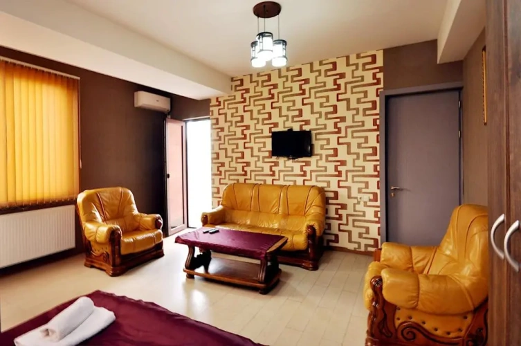 Deluxe Double room with balcony and with city view