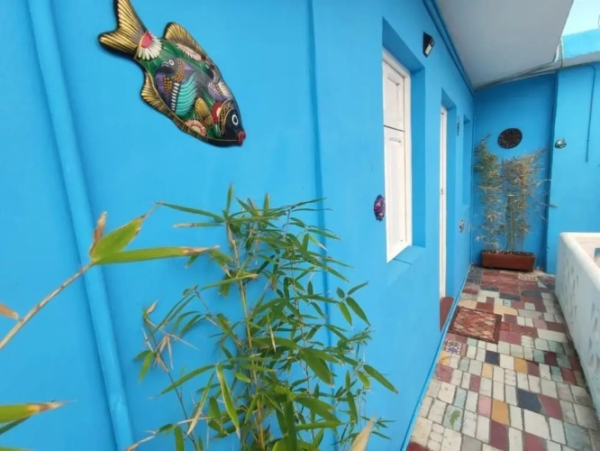 Standard Twin room with balcony and with courtyard view