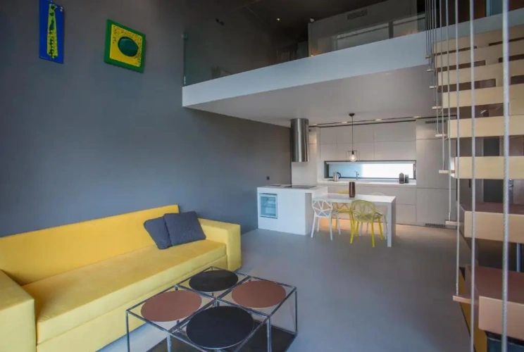 Deluxe Apartment with balcony and with view