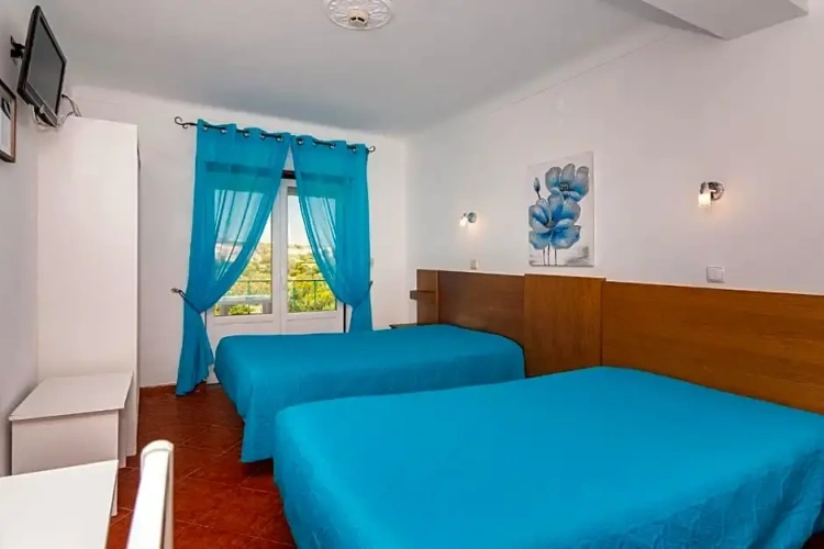 Standard Twin room with balcony and with view