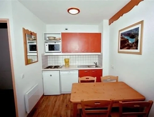 Studio with balcony