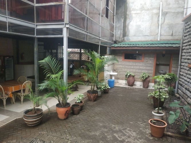 Outside