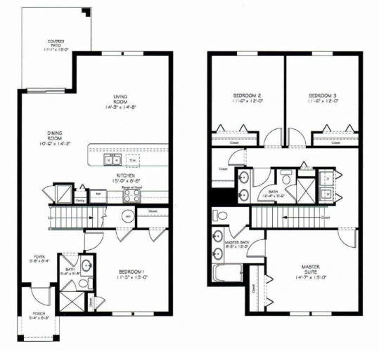 4 Bedrooms Standard room