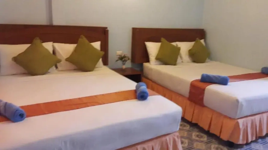Economy Quadruple room with balcony and with view
