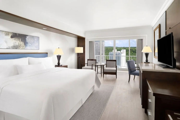 Executive Level Double room with balcony and with ocean view