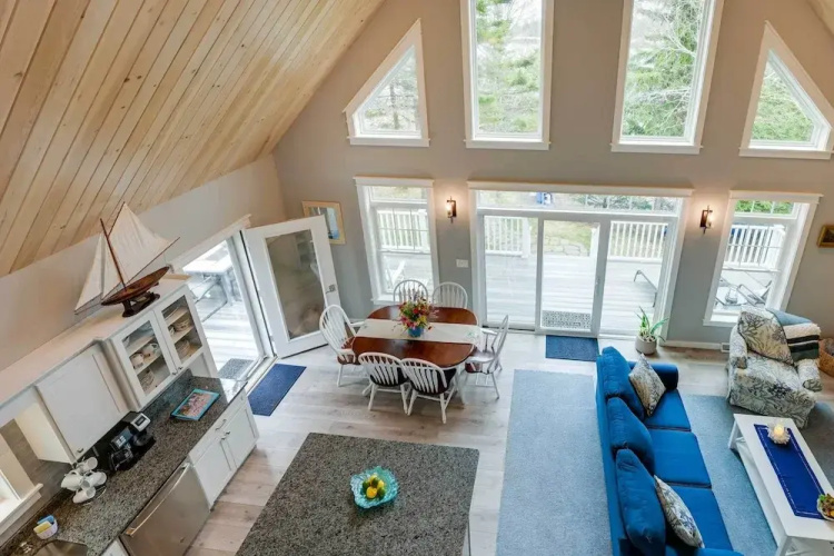 Oceanfront Prospect Harbor House w/ Deck, View