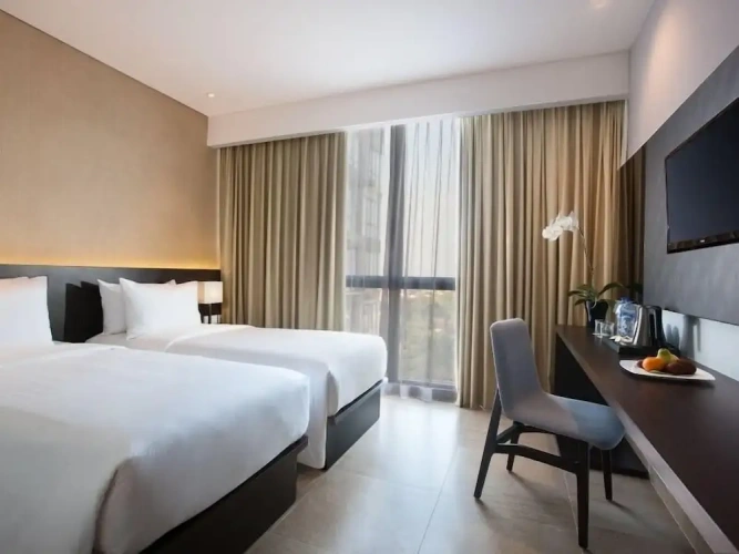 Superior Twin room with city view