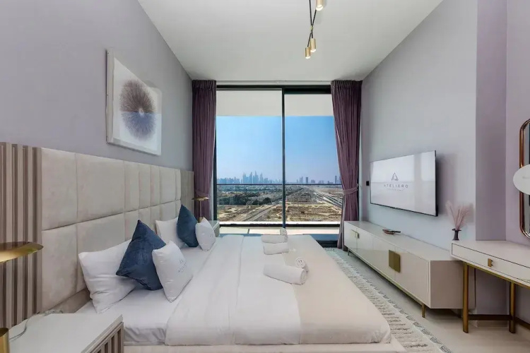 Luxury 1BR at Binghatti Onyx JVC