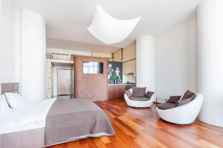 Loft studio with Sauna by URBAN RENT