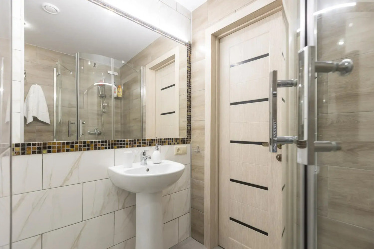 Фотография номера квартиры Гербера Апартмент на улице Салтыкова-Щедрина