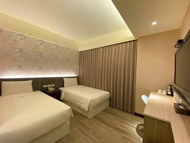 Standard Twin room with view