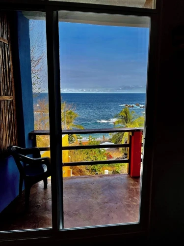 Standard Double Family room with balcony and beachfront