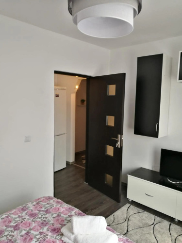 white black apartment