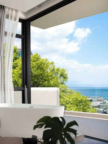 Economy Double room with balcony and with sea view