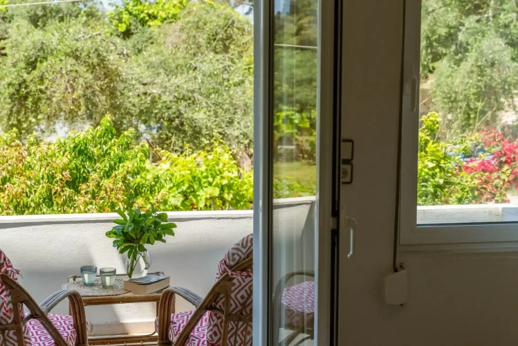 Standard Family room with balcony and with garden view